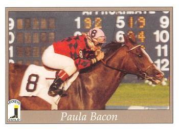 1996 Jockey Star Jockeys' Guild #43 Paula Bacon Front